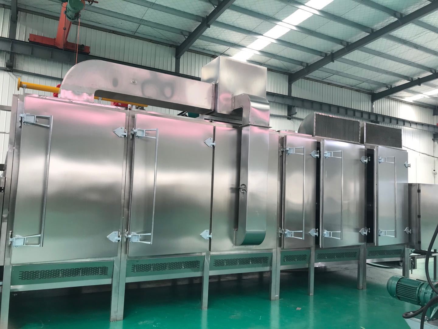 Main features of mesh belt dryer