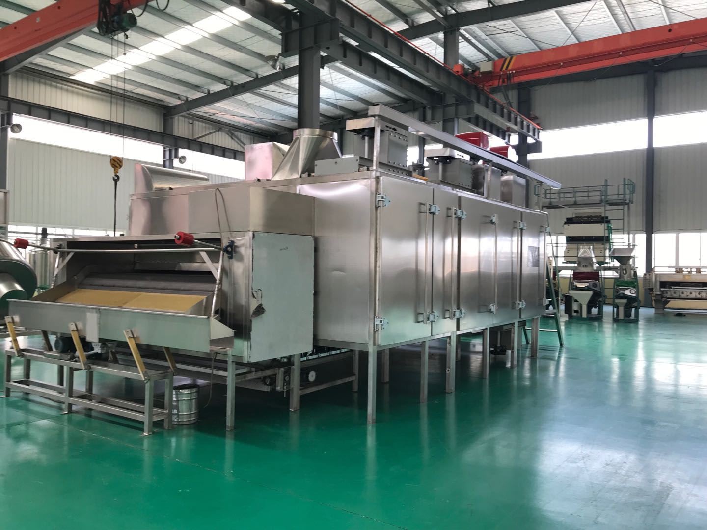 Six advantages of peanut baking machine